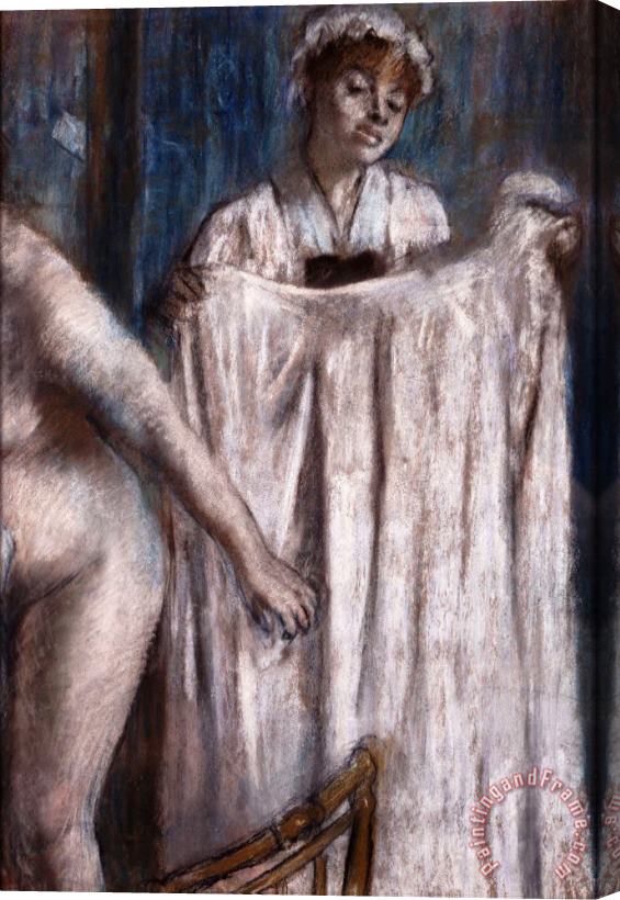 Edgar Degas Toilette After The Bath Stretched Canvas Painting / Canvas Art