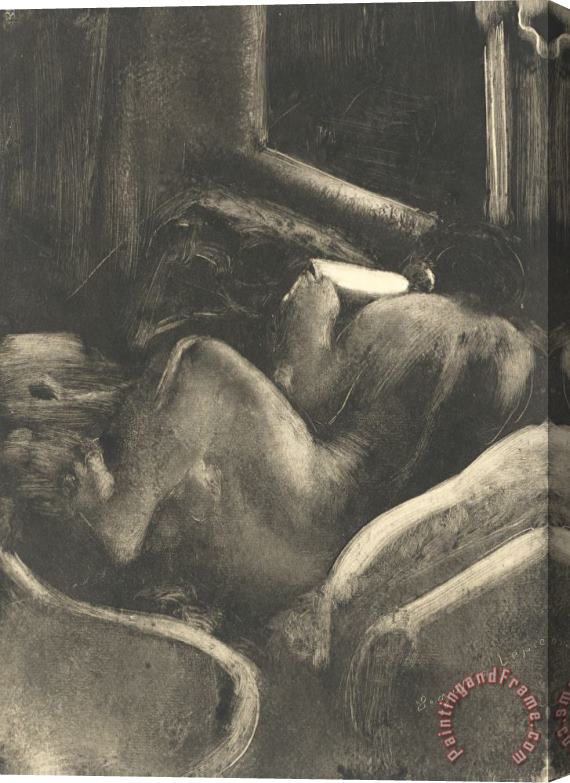 Edgar Degas Woman Reading (liseuse) Stretched Canvas Print / Canvas Art