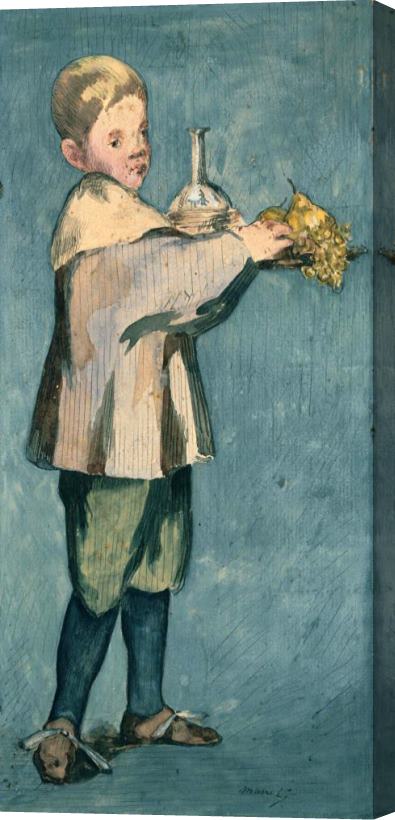 Edouard Manet Boy with Fruit Stretched Canvas Painting / Canvas Art
