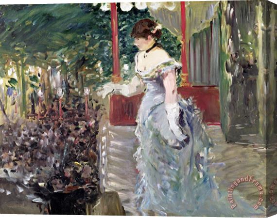 Edouard Manet Cafe Concert Stretched Canvas Painting / Canvas Art