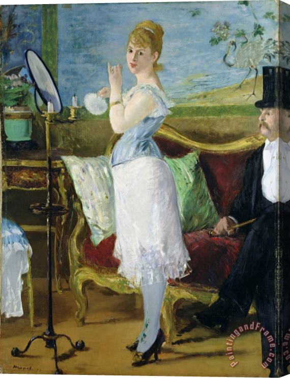 Edouard Manet Nana Stretched Canvas Print / Canvas Art