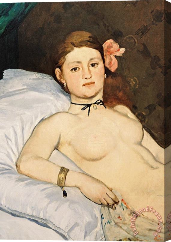 Edouard Manet Olympia Stretched Canvas Print / Canvas Art