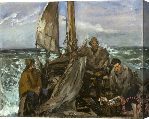 Edouard Manet The Toilers of The Sea Stretched Canvas Print / Canvas Art