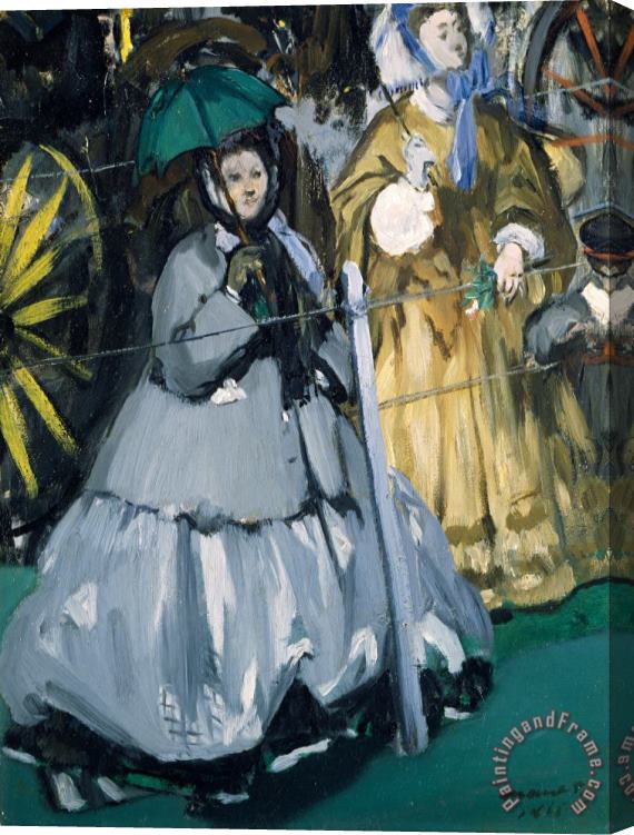 Edouard Manet Women at The Races Stretched Canvas Painting / Canvas Art