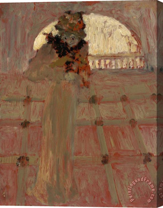 Edouard Vuillard A L'opera (at The Opera) Stretched Canvas Painting / Canvas Art