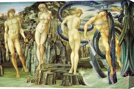 Edward Burne Jones Perseus And Andromeda Stretched Canvas Painting / Canvas Art