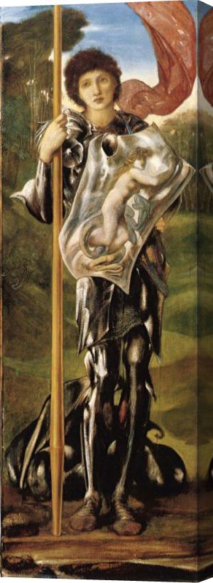 Edward Burne Jones Saint George Stretched Canvas Print / Canvas Art