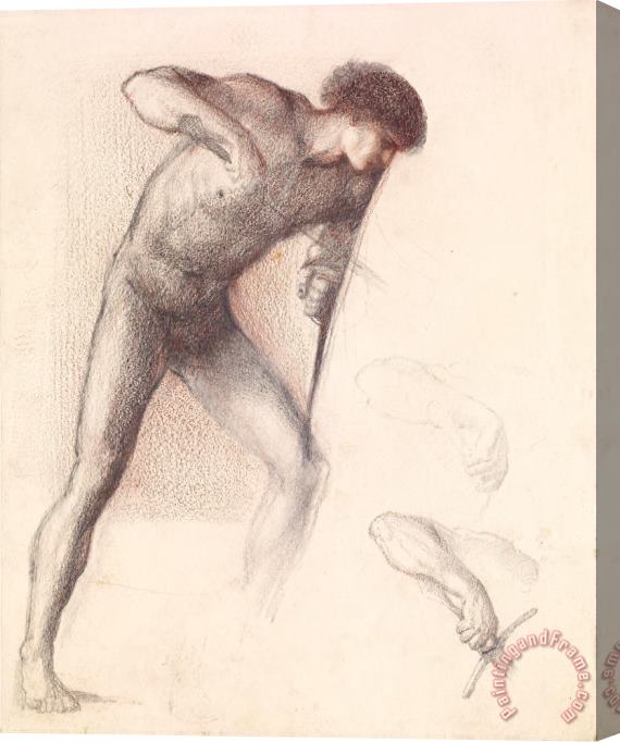 Edward Burne Jones St George Series 2 Stretched Canvas Painting / Canvas Art