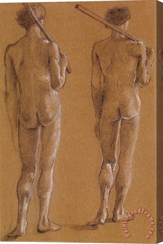 Edward Burne Jones St George Series Stretched Canvas Painting / Canvas Art