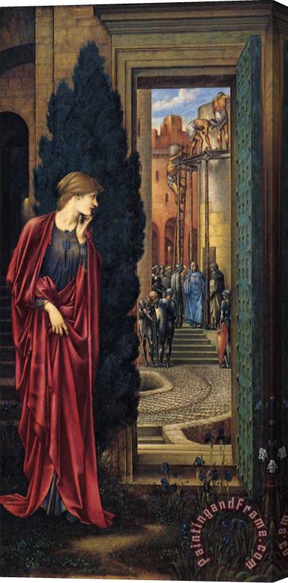 Edward Burne Jones The Tower of Brass Stretched Canvas Print / Canvas Art