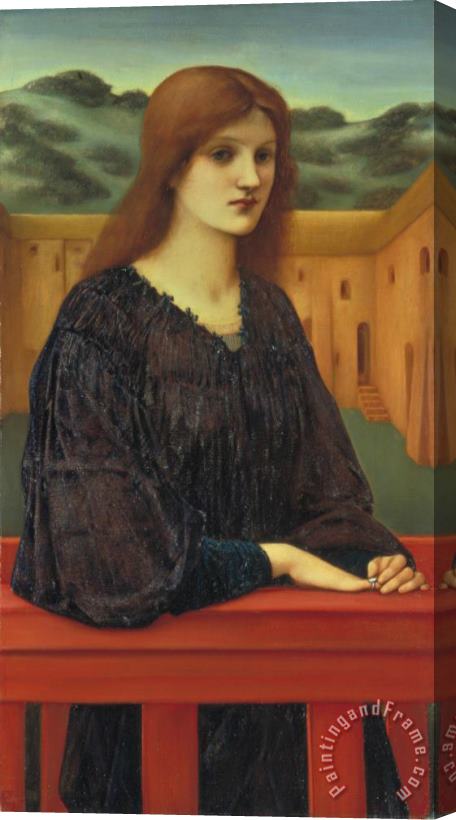 Edward Burne Jones Vespertina Quies Stretched Canvas Painting / Canvas Art