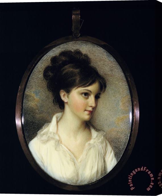 Edward Greene Malbone Eliza Izard (mrs. Thomas Pinckney, Jr.) Stretched Canvas Painting / Canvas Art