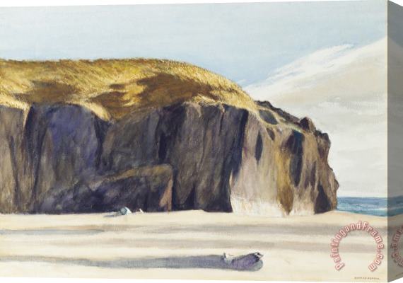 Edward Hopper Oregon Coast Stretched Canvas Print / Canvas Art