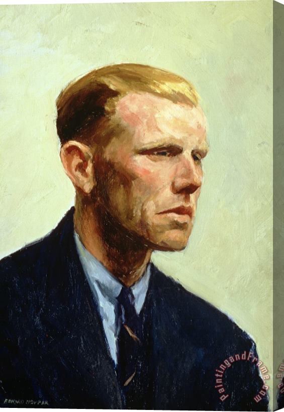Edward Hopper Portrait Of A Man Stretched Canvas Painting / Canvas Art