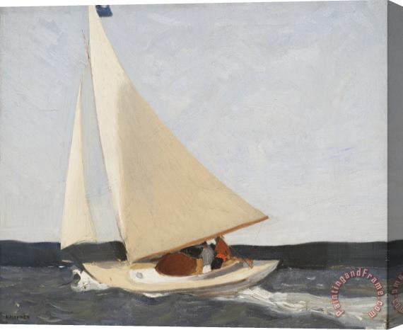 Edward Hopper Sailing Stretched Canvas Print / Canvas Art