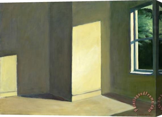 Edward Hopper Sun in an Empty Room Stretched Canvas Painting / Canvas Art