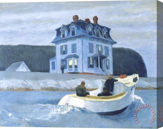 Edward Hopper The Bootleggers Stretched Canvas Print / Canvas Art
