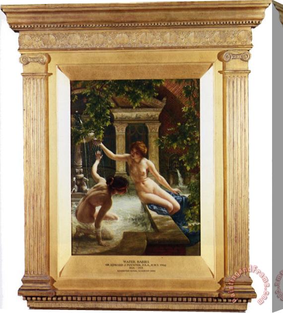 Edward John Poynter Water Babies Stretched Canvas Painting / Canvas Art