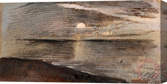 Edward Lear Sliema Stretched Canvas Print / Canvas Art