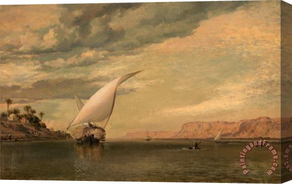 Edward William Cooke On The Nile Stretched Canvas Painting / Canvas Art