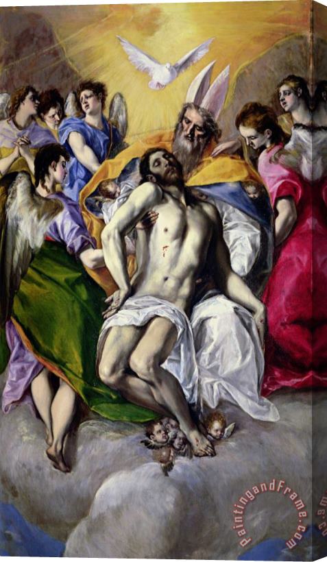 El Greco The Trinity Stretched Canvas Painting / Canvas Art