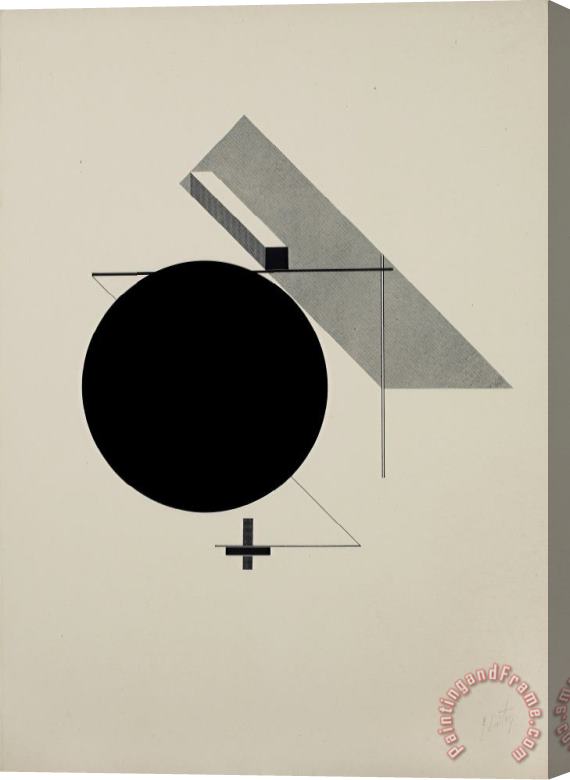 El Lissitzky Kestnermappe Proun, Rob. Levnis And Chapman Gmbh Hannover 5 Stretched Canvas Print / Canvas Art