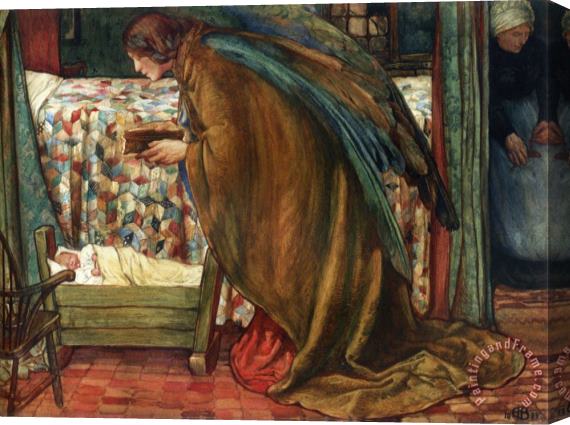 Eleanor Fortescue Brickdale The Gift That Is Better Than Rubies Stretched Canvas Painting / Canvas Art