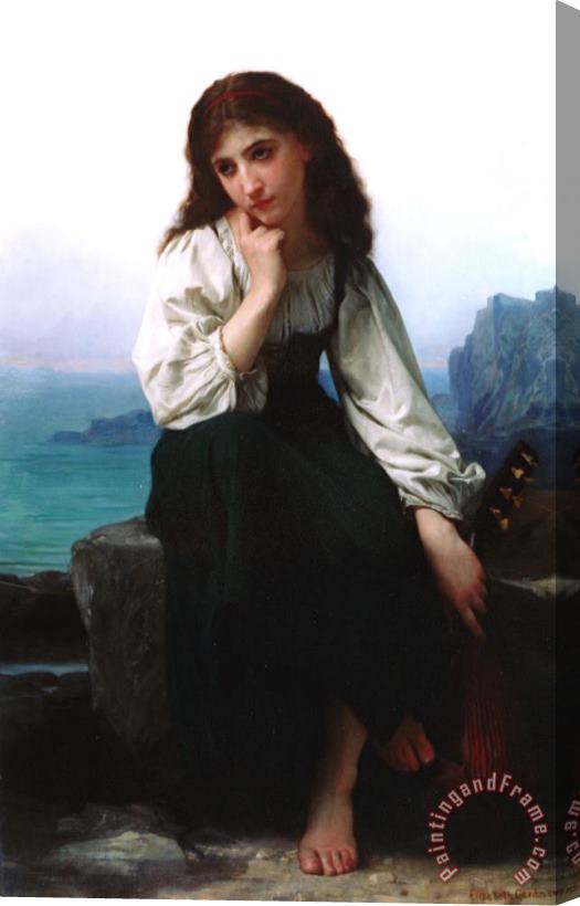 Elizabeth Jane Gardner Bouguereau Garde Stretched Canvas Painting / Canvas Art