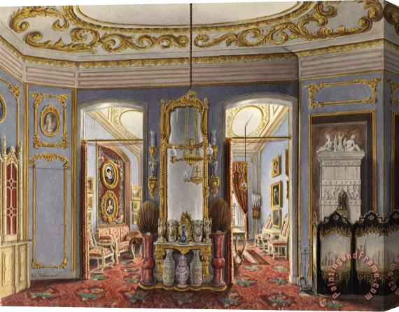 Elizabeth Pochhammer Apartments of Queen Elizabeth of Prussia, Charlottenburg Palace, Berlin Stretched Canvas Print / Canvas Art