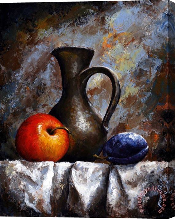Emerico Toth Still life 13 Stretched Canvas Painting / Canvas Art