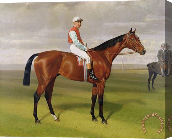 Emil Adam Isinglass Winner Of The 1893 Derby Stretched Canvas Print / Canvas Art