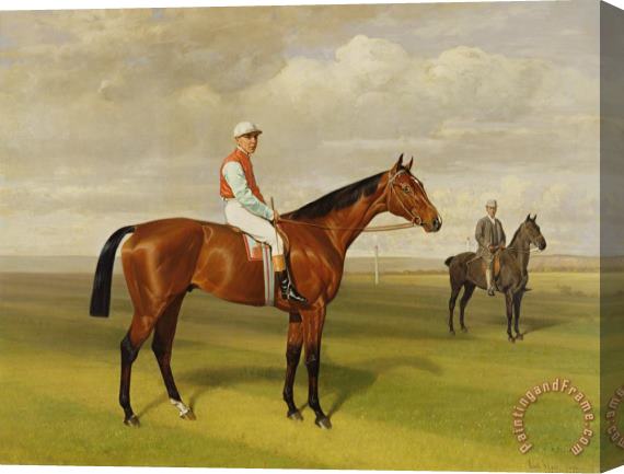 Emil Adam Isinglass Winner Of The 1893 Derby Stretched Canvas Painting / Canvas Art