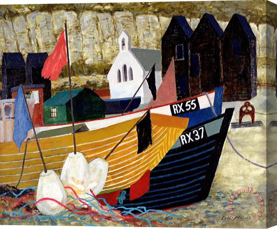 Eric Hains Hastings Remembered Stretched Canvas Print / Canvas Art