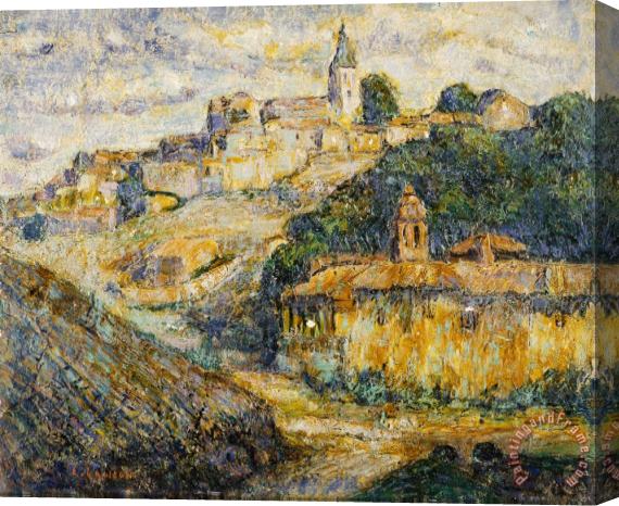 Ernest Lawson Twilight in Spain Stretched Canvas Painting / Canvas Art