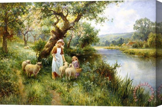 Ernest Walbourn Friendly Greeting Stretched Canvas Painting / Canvas Art