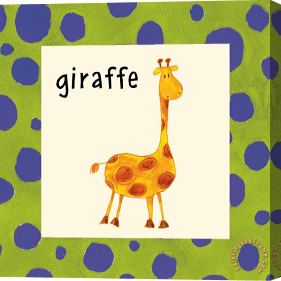 Esteban Studio Giraffe Stretched Canvas Print / Canvas Art