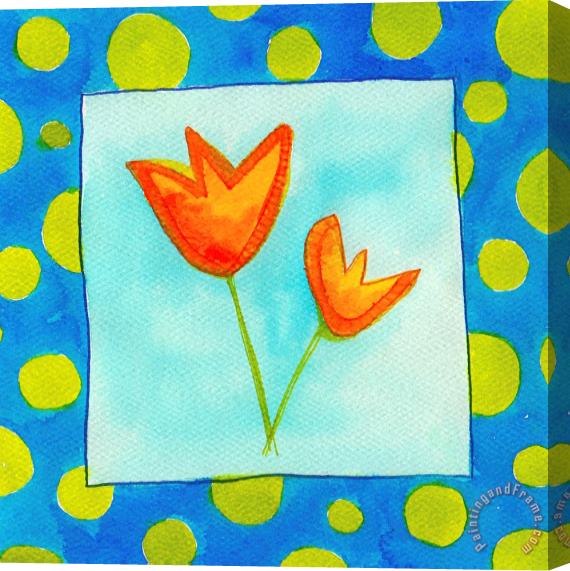 Esteban Studio Tulips Stretched Canvas Painting / Canvas Art