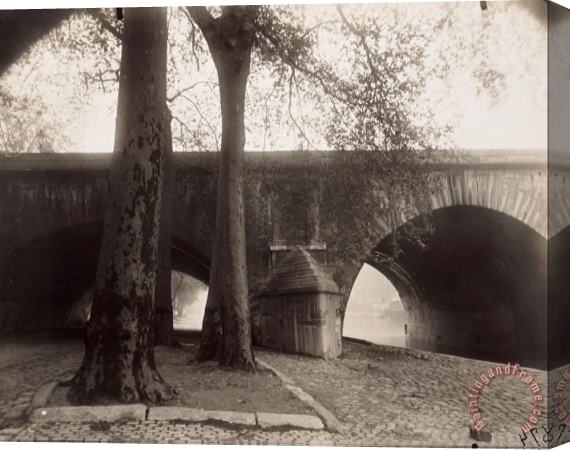 Eugene Atget Pont Marie Stretched Canvas Painting / Canvas Art