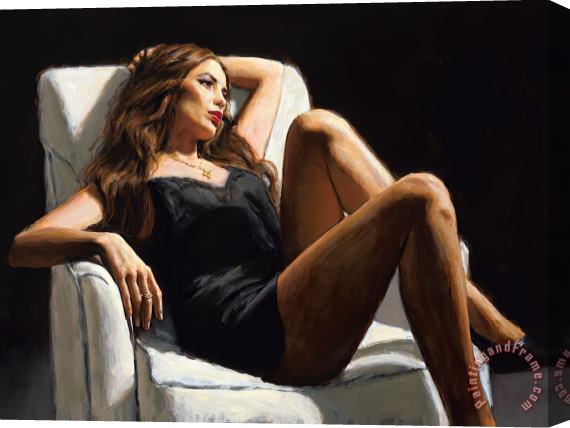 Fabian Perez At The Four Seasons, 2021 Stretched Canvas Painting / Canvas Art