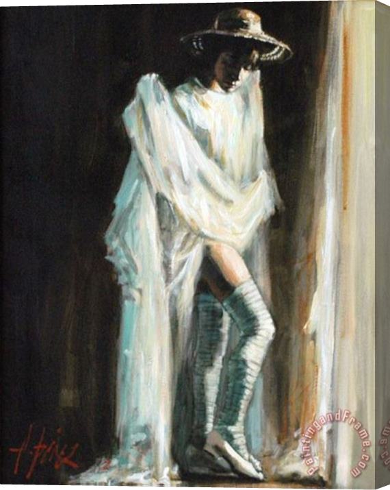 Fabian Perez Catalina by The Window Stretched Canvas Painting / Canvas Art