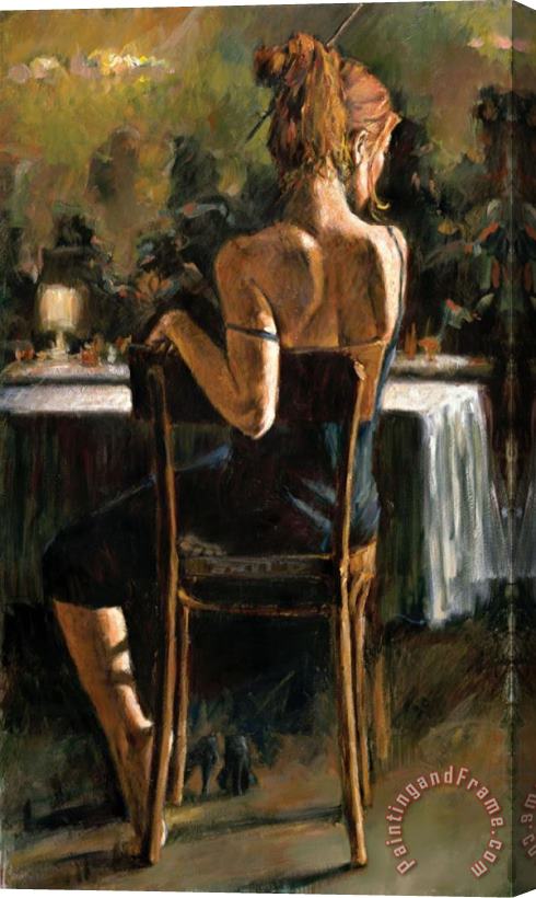 Fabian Perez Cynzia at Las Brujas II Stretched Canvas Painting / Canvas Art