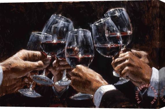 Fabian Perez For a Better Life Con Tinto Stretched Canvas Painting / Canvas Art