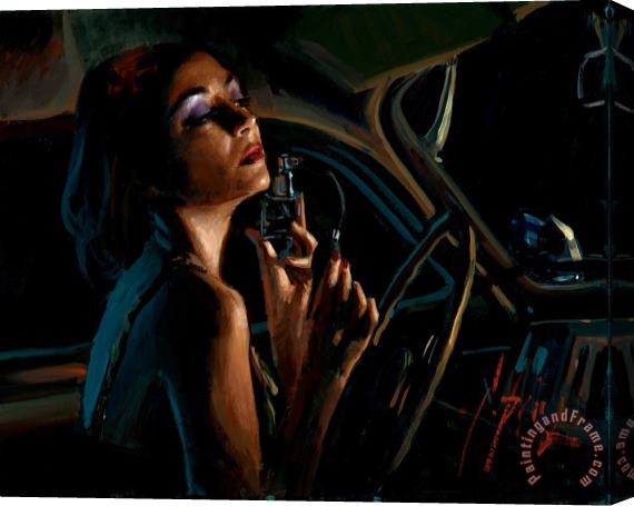 Fabian Perez Glamour III Stretched Canvas Painting / Canvas Art