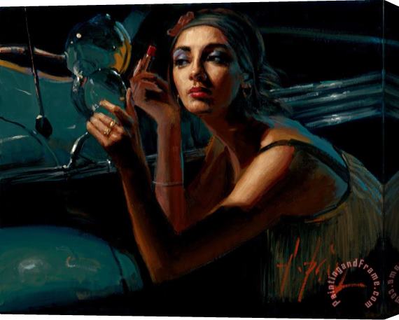 Fabian Perez Glamour VI Stretched Canvas Painting / Canvas Art