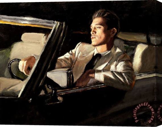 Fabian Perez Late Drive II Stretched Canvas Painting / Canvas Art