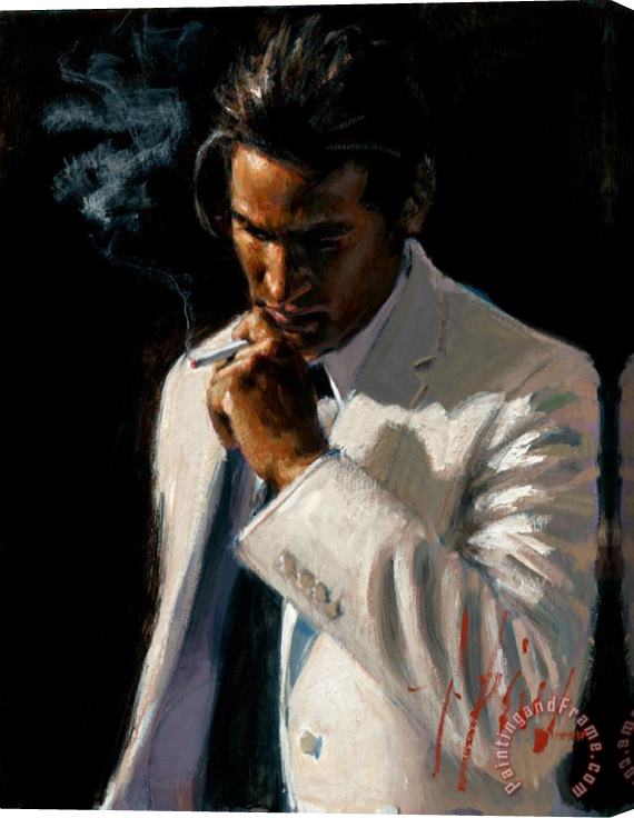 Fabian Perez Marcus III Stretched Canvas Painting / Canvas Art