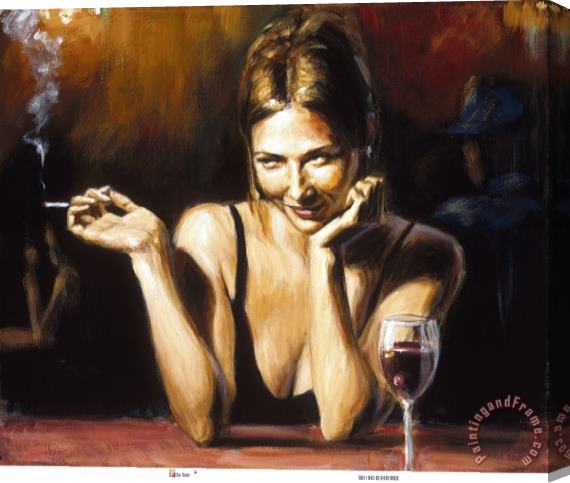 Fabian Perez Selling Pleasures Stretched Canvas Painting / Canvas Art