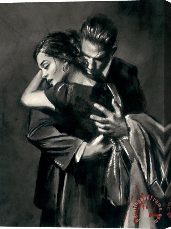 Fabian Perez The Embrace Stretched Canvas Painting / Canvas Art