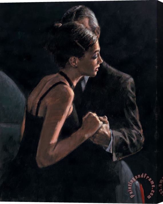 Fabian Perez The Proposal Stretched Canvas Painting / Canvas Art