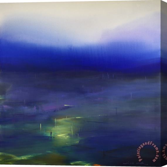 Feng Xiao Min Composition No 08.08.19, 2019 Stretched Canvas Print / Canvas Art